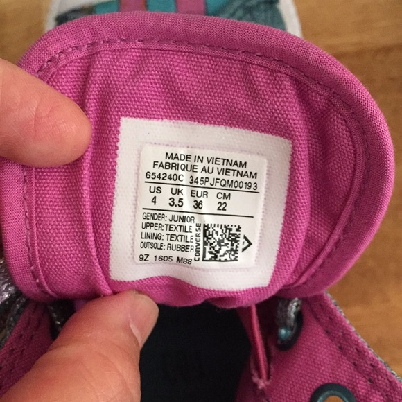 New Converse Never used SUPER COOL very Beautiful - Picture 9 of 12